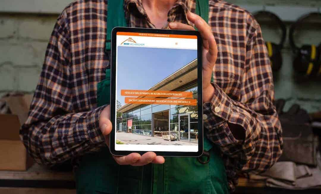 Website für Verband LIV Dachdecker