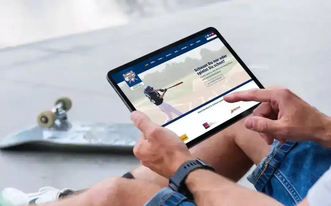 Website Relaunch Braunschweig 89ers