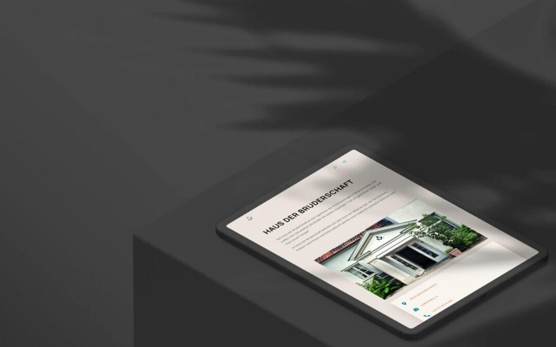 Vermarktung und digitales Raummanagement Haus der Bruderschaft