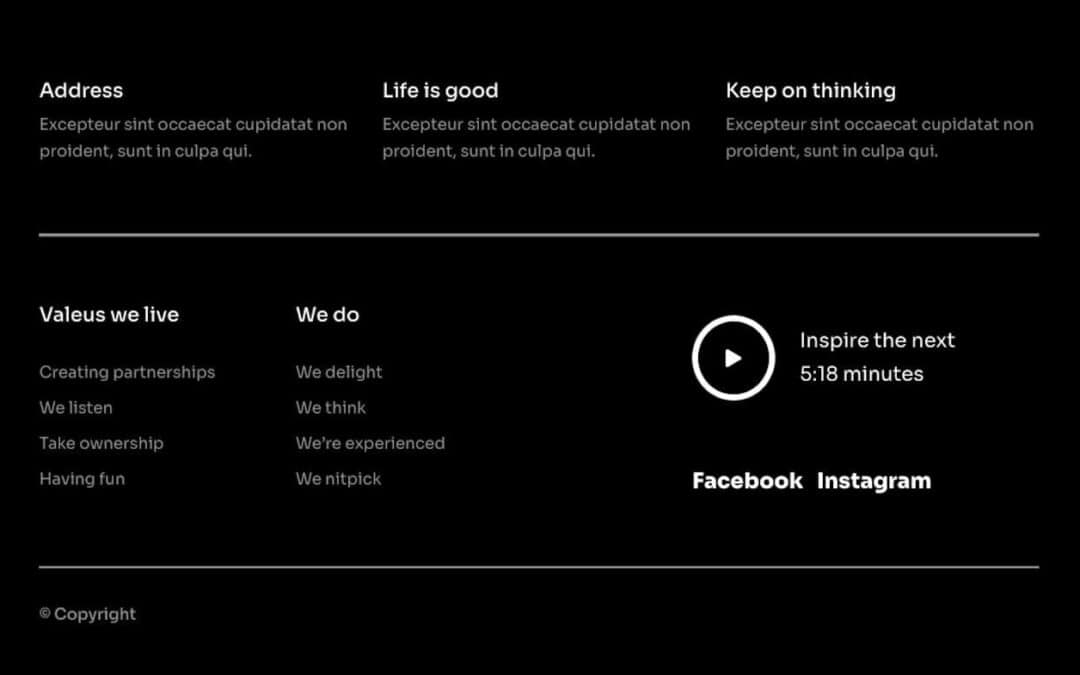 Der Footer – Teil 3: Footer Design – So gestalten Sie eine benutzerfreundliche Fußzeile