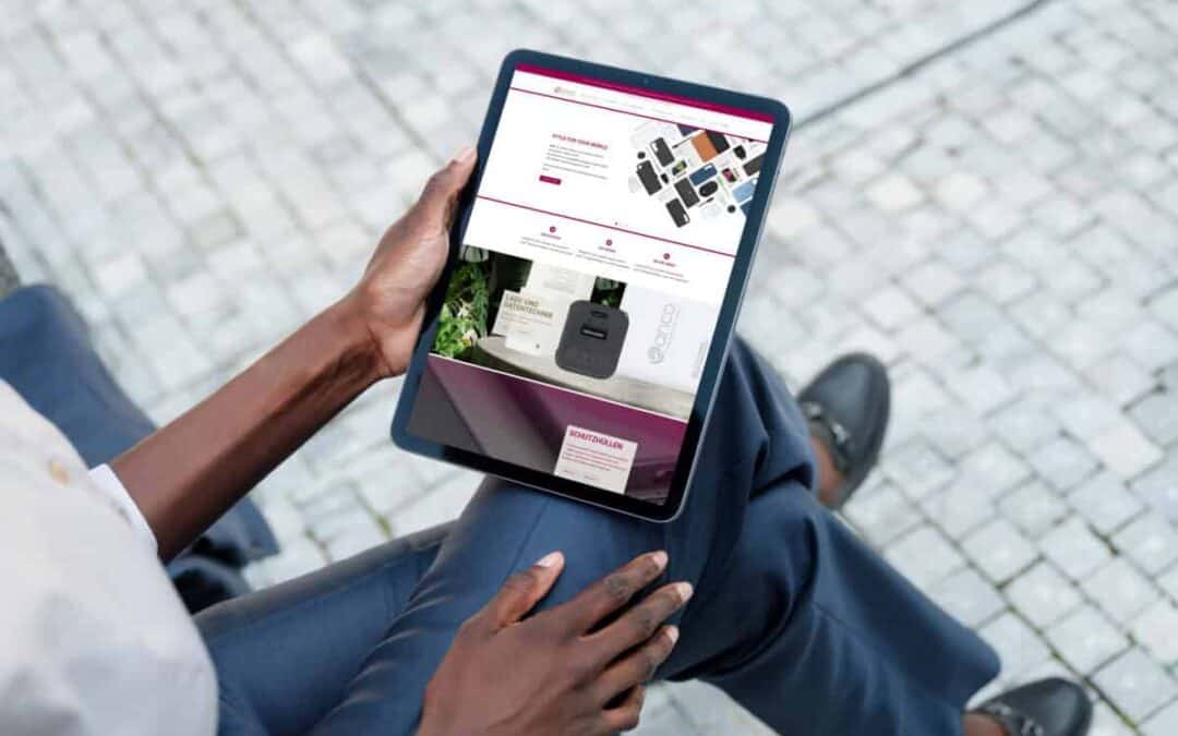 Erstellung eines Onlineshops für anco.de