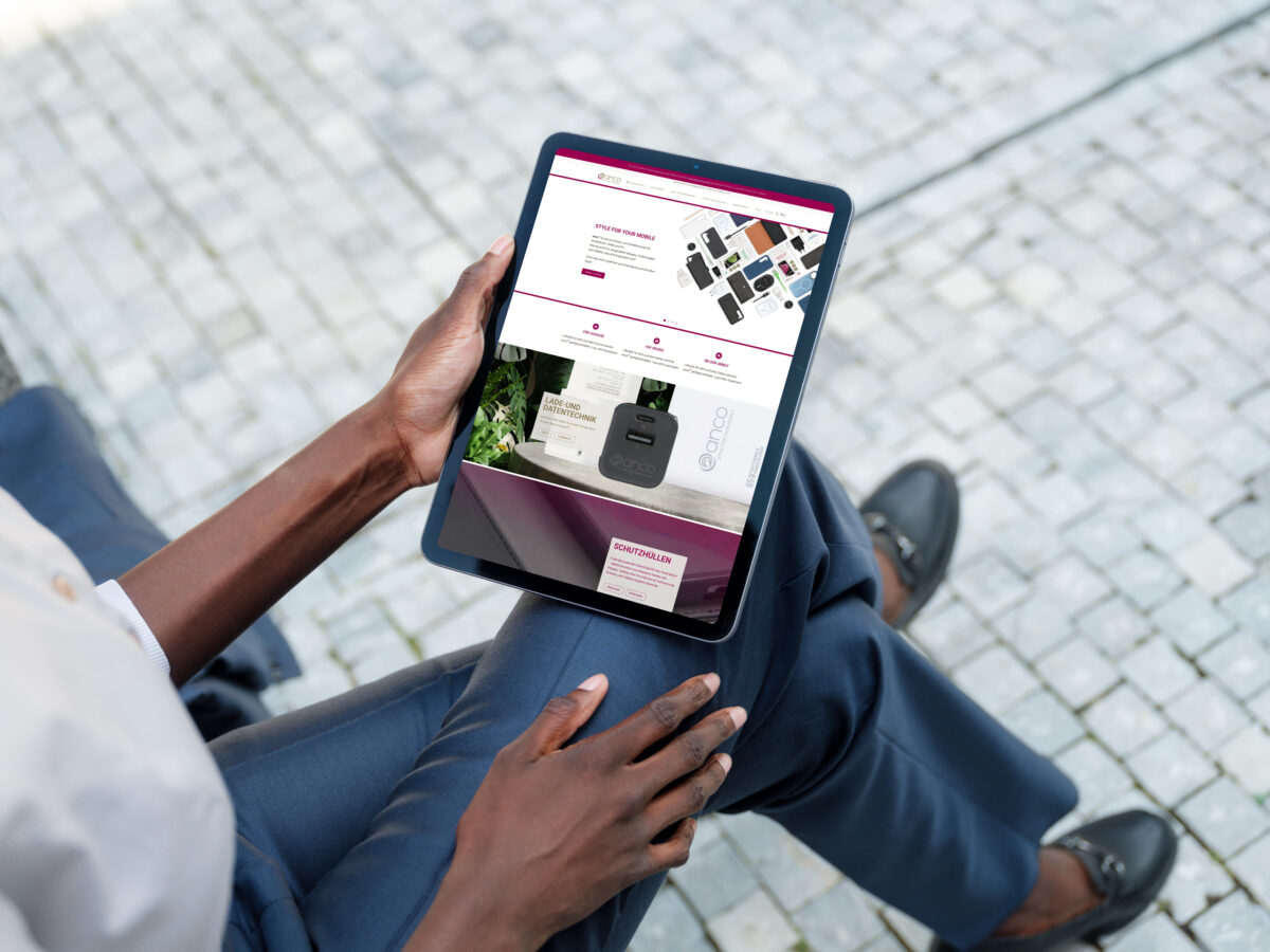 Erstellung eines Onlineshops für anco.de