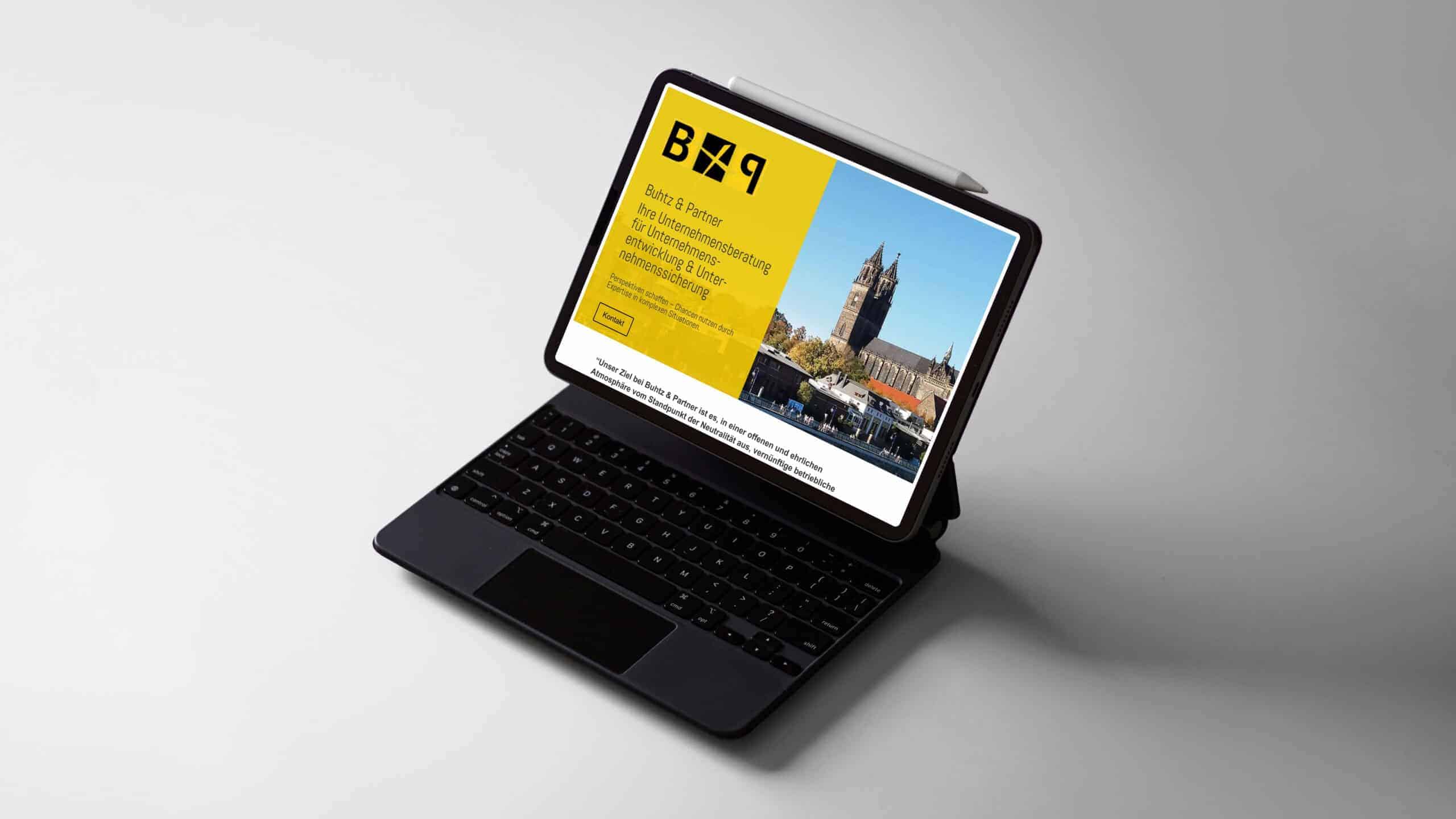 buhtz & Partner unternehmensberatung Homepage