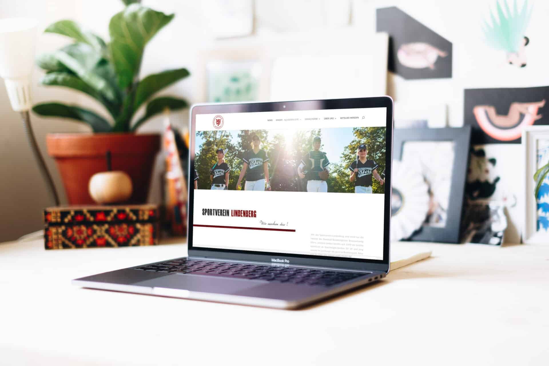Homepage für Sportverein Lindenberg