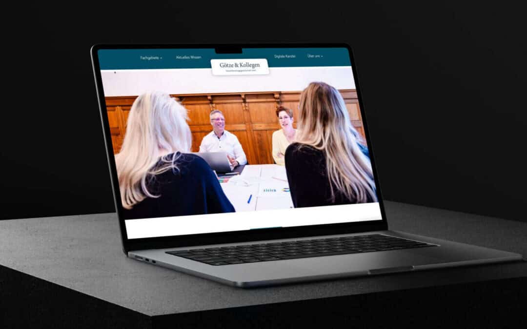 Webdesign für Steuerberater – Projekt Götze & Kollegen