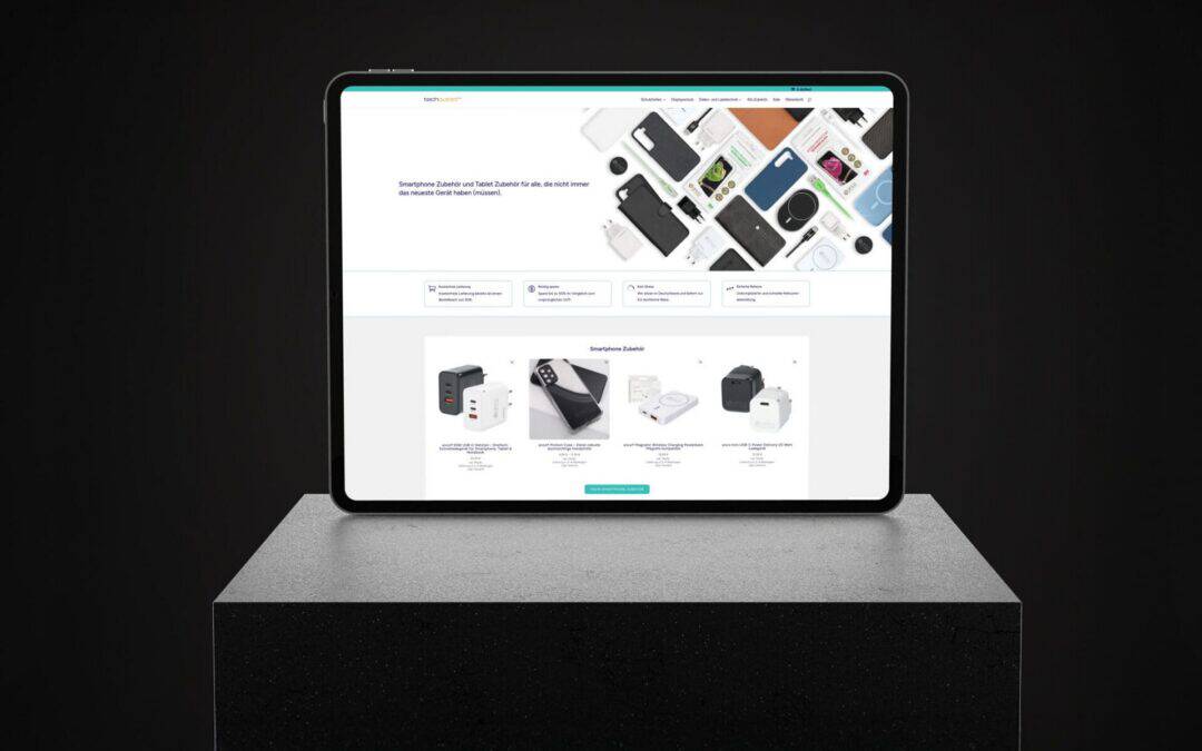 Professionellen Onlineshop erstellen lassen – Showcase: techoutlet24.de