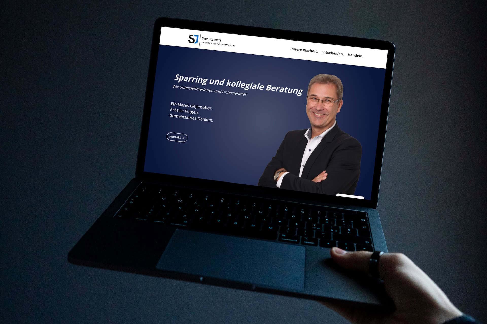 Website Berater Sven Josewitz, website erstellen lassen
