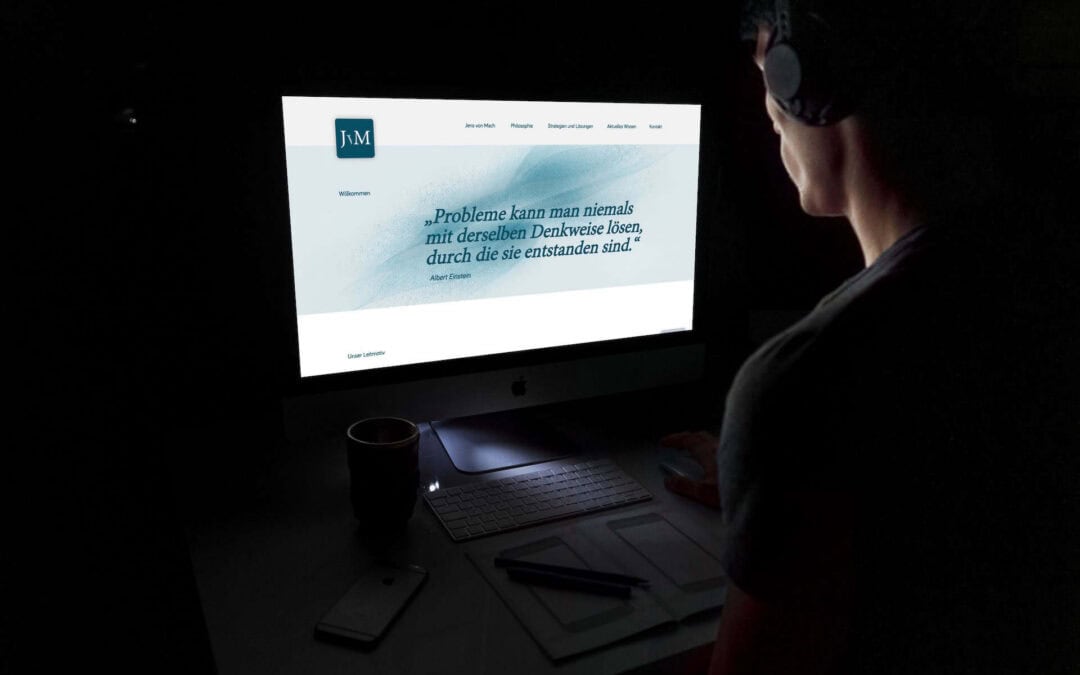 Website für Steuerberater – Redesign für Jens von Mach